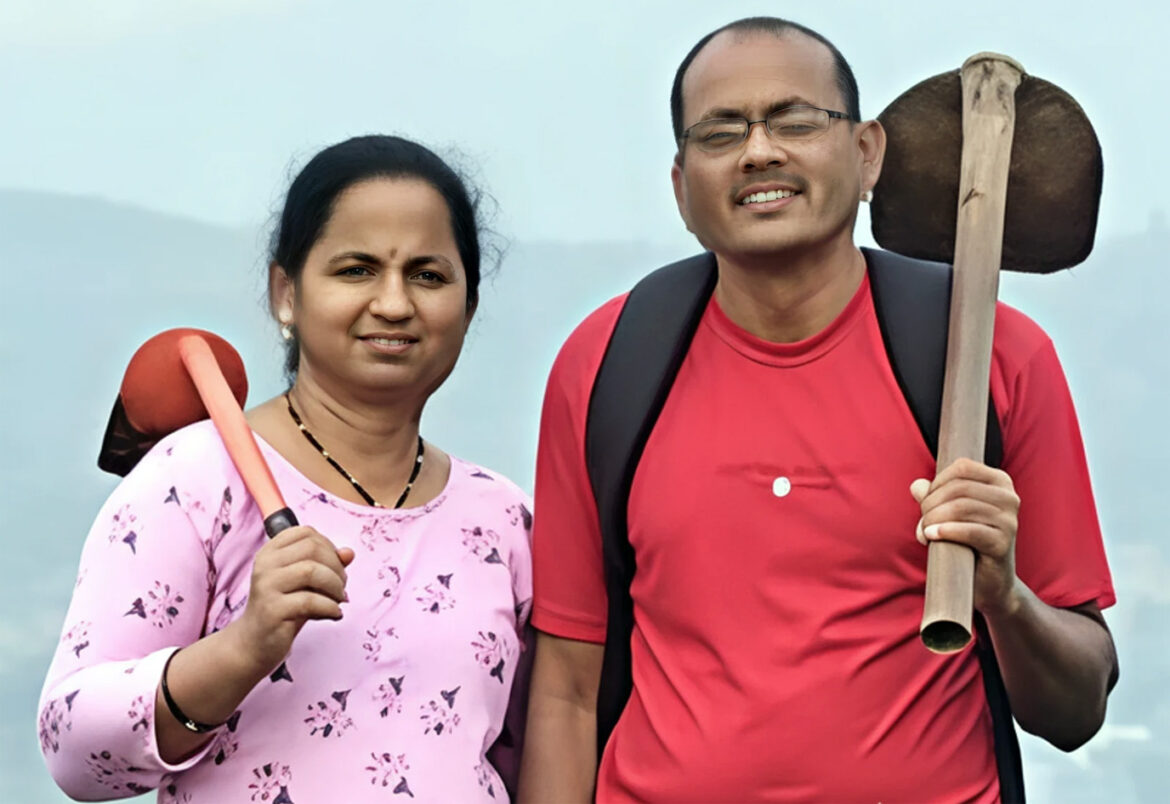 पर्यावरण कार्यकर्ते खरमाळे दाम्पत्यास  ग्रीन सोल्युशन्सतर्फे जीवनगौरव पुरस्कार