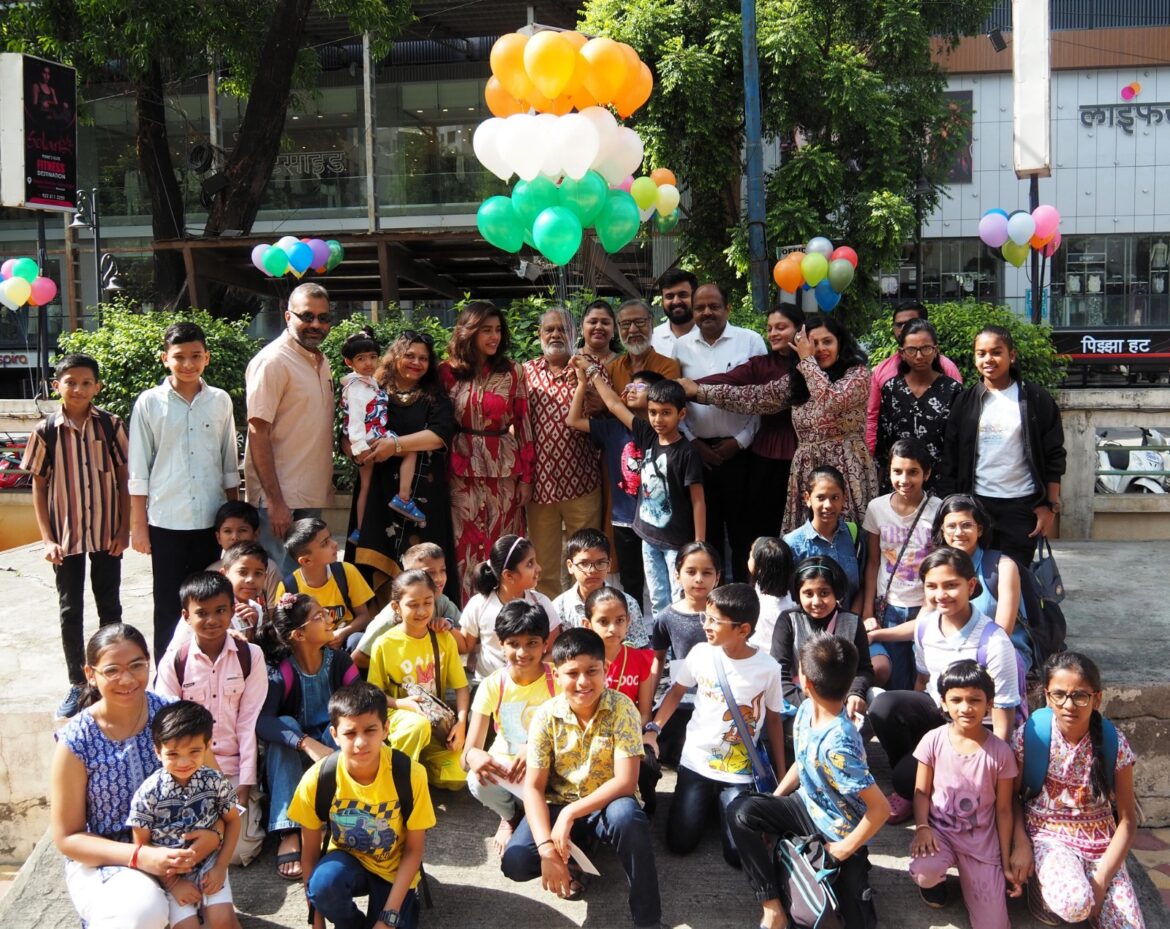 ‘संवाद’, कावरे आईस्क्रिम आयोजित बालचित्रपट महोत्सवाला ‘क्रांति ज्योती विद्यालय’ने सुरुवात