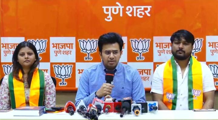 “काँग्रेसची भूमिका नेहमीच महिलांविरोधी” – तेजस्वी सूर्या यांचा आरोप